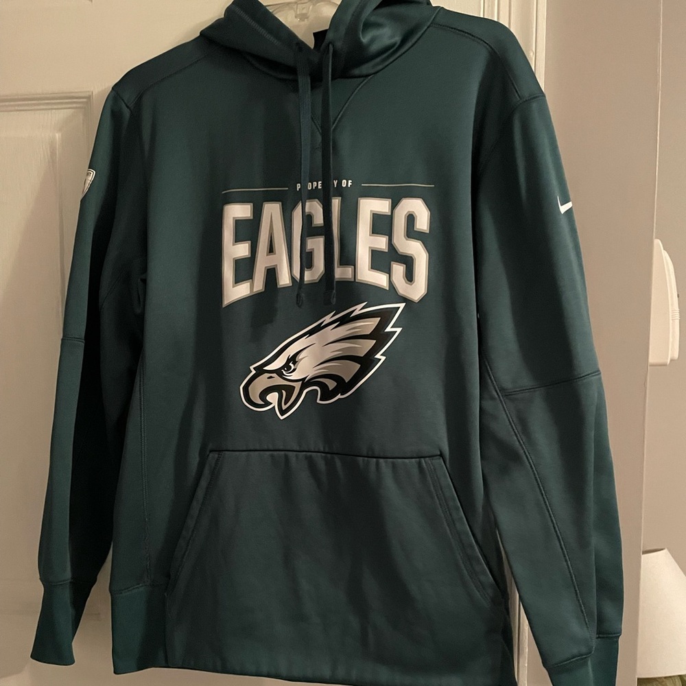 Eagles sweatshirt.